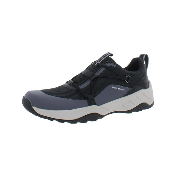 Rockport Womens XCS Spruce Peak Slip On Walking Shoe, Black Water Resistant, 9.5M