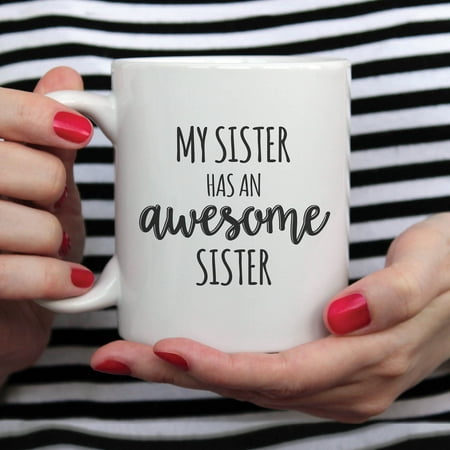 Awesome Sister Personalized Coffee Mug