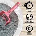 thumbnail image 3 of Alfapet Kitty Cat litter box Disposable, Elastic Liners- 30 count For Large, X-Large, Giant, Extra-Giant Litter Pans- With Sta-Put Technology for Firm, Easy Fit- Quick + Clever Waste Cleaners, 3 pack, 3 of 5