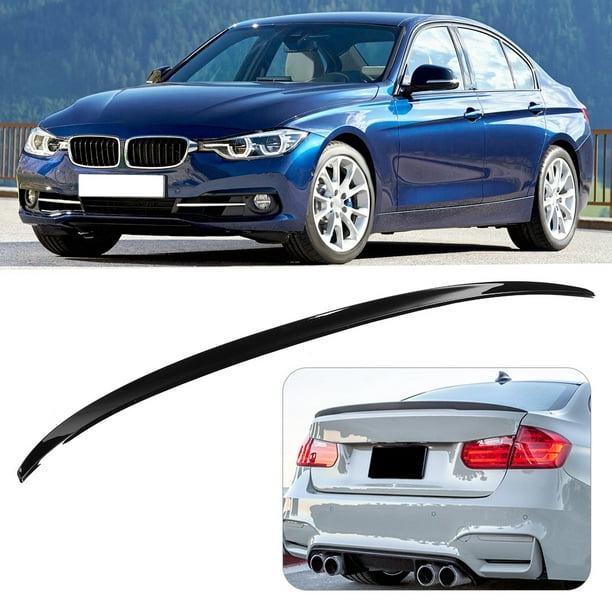 Trunk Racing Wing Rear Boot Lip Glossy Black Trunk Spoiler Fits For 3  Series F30 M3 F80 2013--2019 Refit For M3 Style 