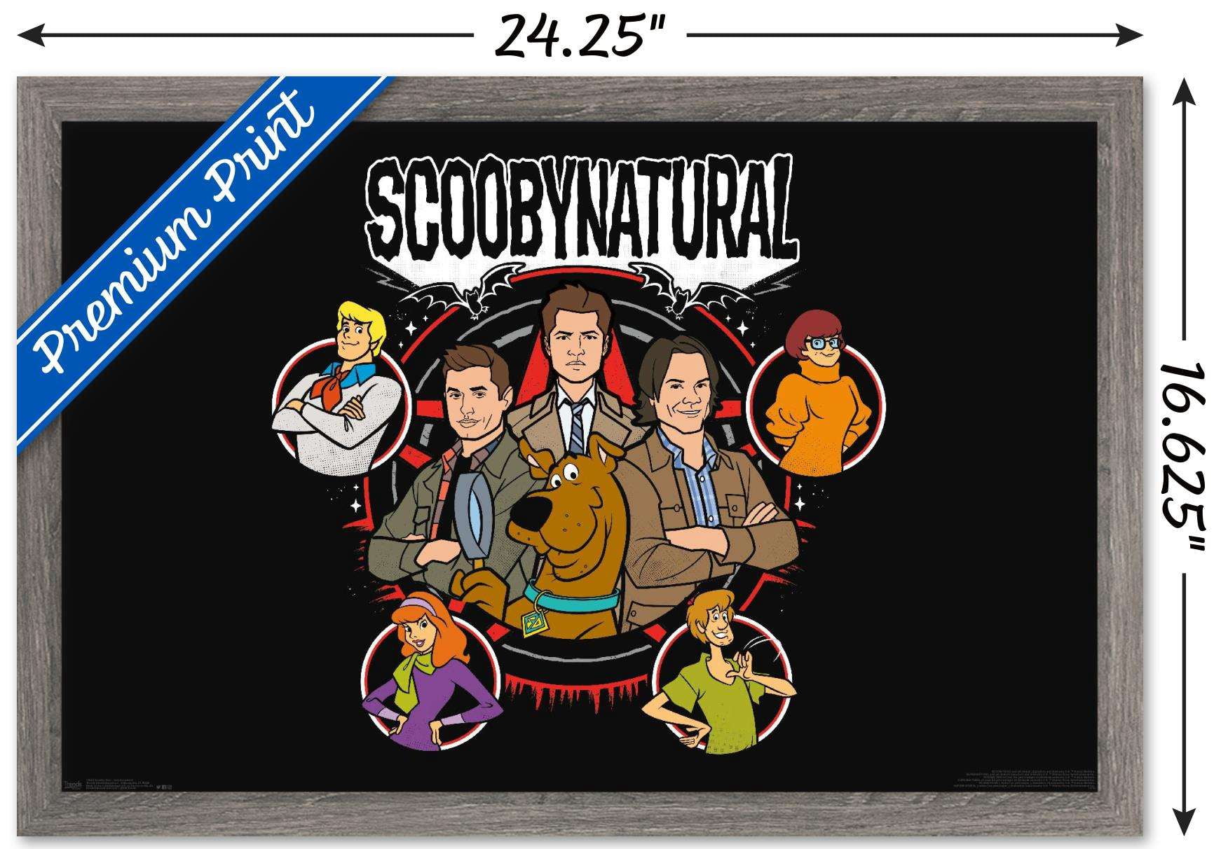 Scooby-Doo - Scoobynatural Wall Poster, 14.725" x 22.375", Framed