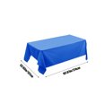 thumbnail image 3 of Disposable Solid Color Party Tablecloth 107.87In Stain Resistant No Wash Design Multi Purpose Decor Party Favors For Home Birthday Party Picnic Wedding Event Dining Table Cover Decoration, 3 of 6