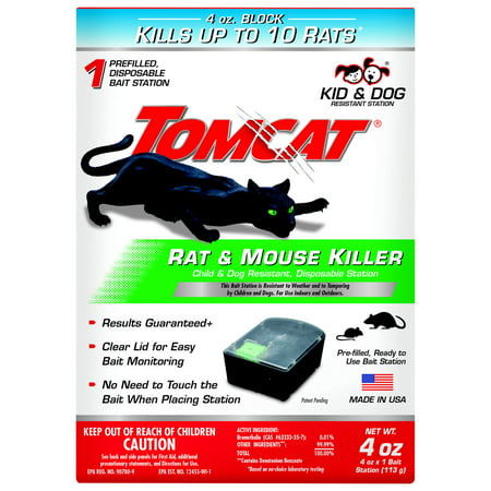 Tomcat Rat Killer Disposable Rat & Mouse Bait