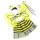 thumbnail image 4 of KAKOWELY 1 juego de diadema con alas y varita para el pelo, conjunto de disfraz para niña y niño para actuación en el escenario, 4 of 5