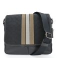 thumbnail image 1 of Pre-Owned Coach Shoulder Bag C6583 Signature Canvas Leather Black Stripe Men's COACH (Good), 1 of 11
