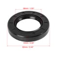 thumbnail image 2 of Sello de eje de aceite TC de doble labio de goma negra de 38 mm x 62 mm x 10 mm para vehículo de automóvil, 2 of 6
