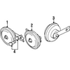 Genuine OE Mitsubishi Horn Bolt - MS240050
