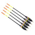 thumbnail image 1 of Bobbers De Pesca Balsa Flotador De Corcho Boya Vertical Flotador De Pesca Para Accesorios De Aparejos De Pesca De Carpa 5 Uds Kearding OD009127-00, 1 of 7