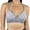 Gray, variant on ToBeInStyle Women's Pull-Over Racerback Sports Bra w/Jennifer Sport Text Print