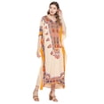 thumbnail image 2 of Gypsie Blu Women's Plus Size Kaftans Dresses Polyester Printed Long Caftan Maxi Online, 2 of 7