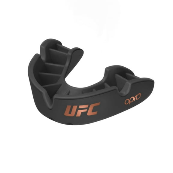 OPRO Bronze Level UFC Mouth Guard – Mouthguard for Boxing, MMA & Football (Black, Youth)