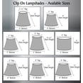 thumbnail image 2 of Aspen Creative Corporation 6'' Fabric Bell Candelabra Shade (Set of 2), 2 of 3
