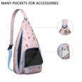 thumbnail image 3 of Foodie Sling Backpack – Delicious Dessert & Candy Pattern Shoulder Bag, Fashionable Lightweight Daypack for Work & School, 3 of 4