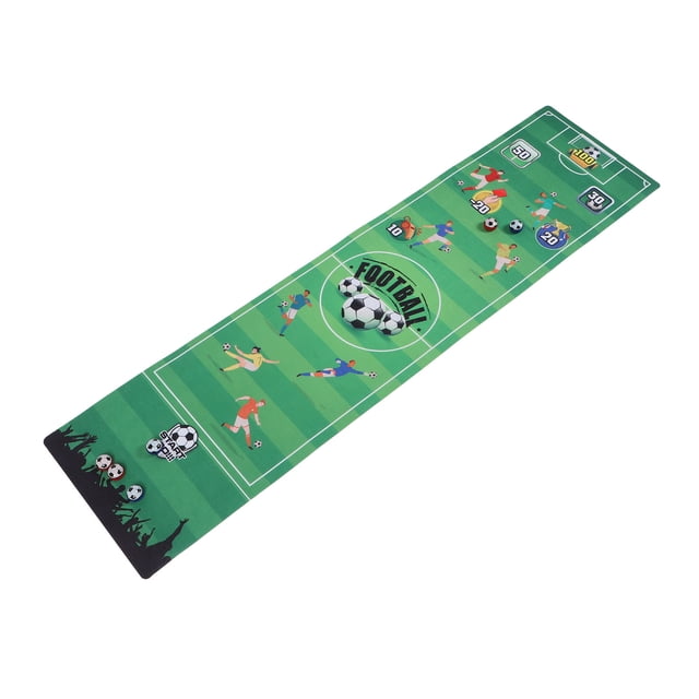 Juego De Curling De Mesa, Estilo De Fútbol, Juego De Mesa De Curling Compacto Interactivo Para E Hijos, Tela De Plástico Estratégica Para Interiores