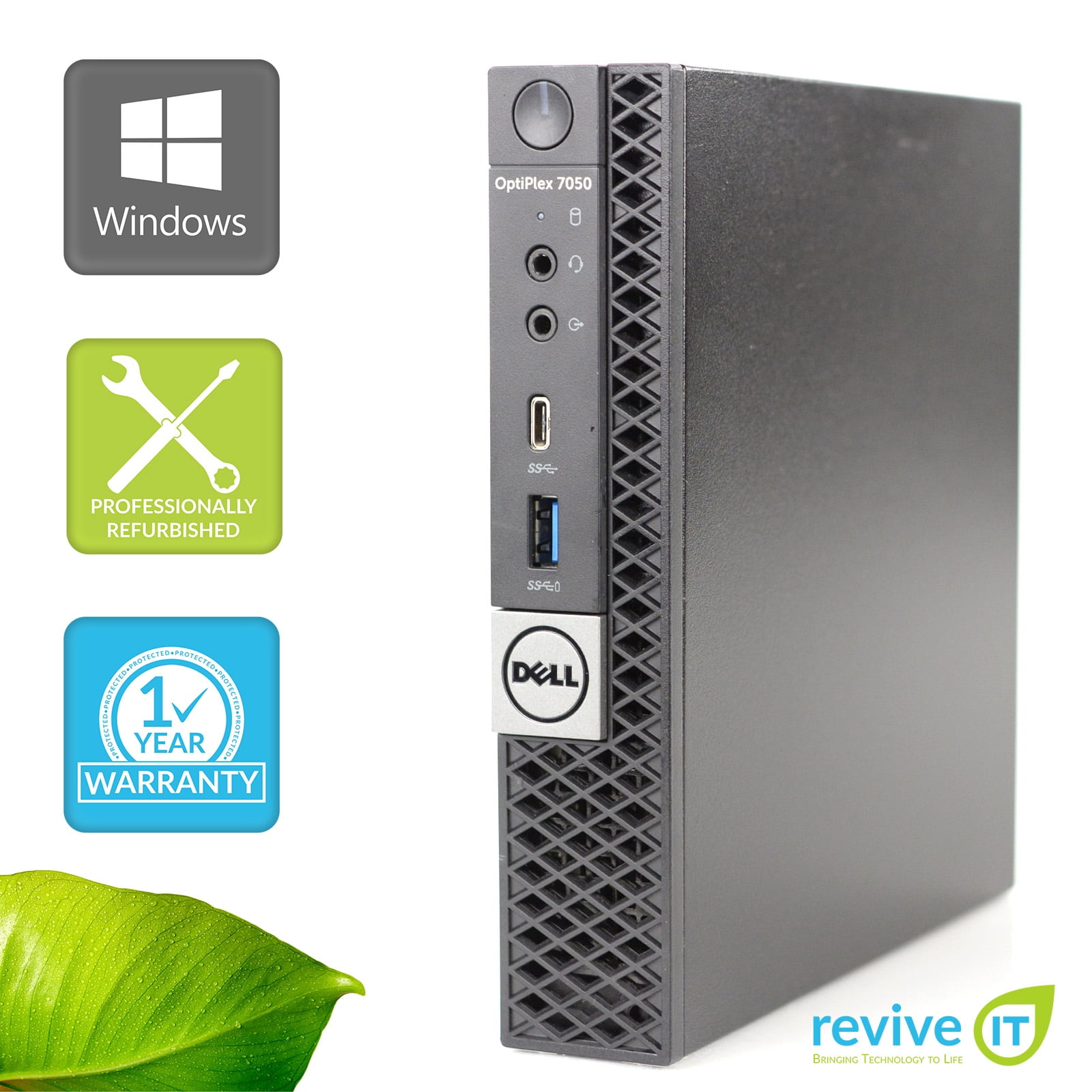 Restored Dell Optiplex 7050 Micro i5-6500T Quad-Core 2.50GHz 8GB