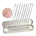thumbnail image 3 of 9/4/2pcs Acne Blackhead Remover Needles to Remove Blackheads, Acne Black Spot Extractor Stainless Steel Pimple Removal Tool, 3 of 5