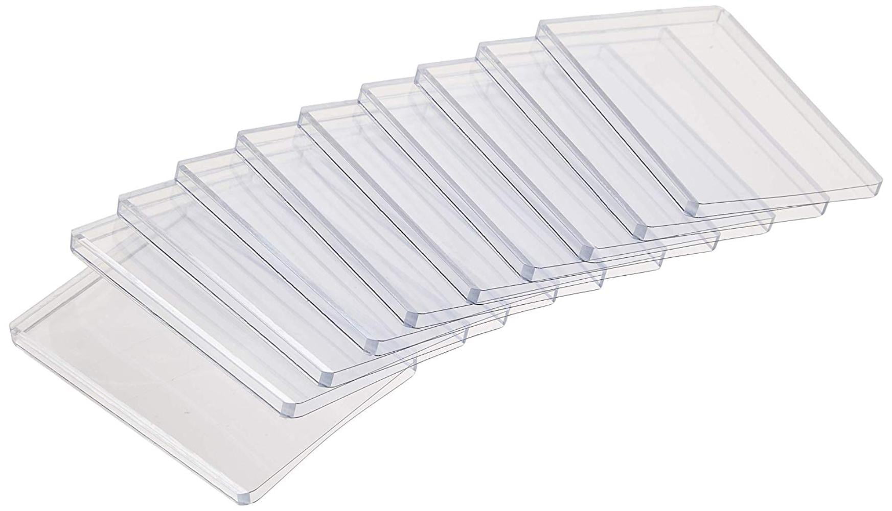 10) Brand EXTRA Super Thick Card Top Load for Baseball Cards (3 X 4 X 5 mm  - Thick Card Topload Holder 197 Pt), (10) BCW Brand EXTRA Super Thick Card  Top.., By BCW" - Walmart.com