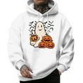 thumbnail image 1 of toraway Sweatshirts Col Rond Men Rayé Hiver Mens Mode Décontracté Partie Imprimée Pull à Capuche Manches Longues m, 1 of 4