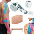 thumbnail image 2 of 5Cmx5M Athletic Tape Tiger, Meiiso Breathable Cotton, Easy Tear, No Residue for Sports Tape, Athletic Wrist Wrap, Gym Accessory, Physical Therapy, 2 of 9