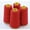 Red, variant on 4 Large Cones (3000 Yards Each) of Polyester Threads for Sewing Quilting Serger White Color From Threadnanny