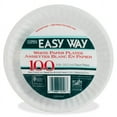 Ajm Packaging Green Label Economy Paper Plates Microwave Safe White