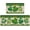 fête de la saint-patrick, variante sur Tapis Décoratif de Porte d'Entrée Trèfle Porte-Bonheur de la Saint-Patrick, Paillasson Trèfle Arc-en-Ciel Intérieur Extérieur Antidérapant pour Plancher, Tapis d'Entrée, Décoration de Cuisine Maison Irlandaise à Carreaux de Printemps 17x29 Pouces