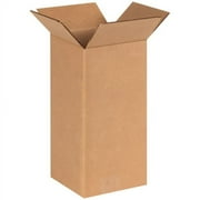 Box Partners Tall Corrugated Bxs,6x6x12,Kraft,25/BDL - BXP 6612