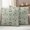 Dust Green, Cream, Moss, variant on Green Floral Outdoor Waterproof Pillow Covers, Butterflies Boho Pastoral Botanical Vintage Decorative Square Throw Pillowcase Sofa Cushion Sham for Patio/Couch/Chair, 20"x20" 2 Pack