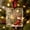 #0484-Multicolor*E, variant on Cheapark 4.72 Inch Clear Acrylic Christmas Cash Gift Storage Ornament, Transparent Money Holding Pendant For Tree Hanging, Decorative Currency‑Focused Plaque For Christmas Holiday Home Decor Gift
