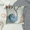 thumbnail image 2 of Qinduosi Nautical Throw Pillow Covers of Ocean Themed Beach Coral Starfish Pillows Case Soft Velvet Cushion Covers for Outdoor Sofa Home Decor White, 2 of 5