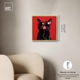 thumbnail image 5 of Candy Coated Coolness Canvas Cute Cat Art Prints by Art Remedy, Gold Frame, 16" x 16", 5 of 7