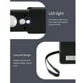 thumbnail image 2 of Inteprter 60X 30X Lupa retráctil Tamaño de bolsillo Moneda Joyería Inspección Observación Lupa Detector con luz Videojuegos y accesorios, 2 of 6