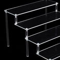thumbnail image 6 of Detachable Acrylic Action Figure Display Riser Stand Perfume Cupcake Desserts Holder Stand Shelf Doll Storage Rack for Decoration, 6 of 6