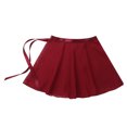 thumbnail image 3 of iEFiEL Kids Girls Wrap Skirt Dance Basic Classic Chiffon Mini Skirt with Waist Tie, 3 of 6