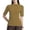 Yellow, variant on Womens T Shirts,Women's T-Shirts Women's Turtle Neck Slim Fit Half Elbow Short 3/4 Sleeve T Shirts Tight Tops Tee Yellow M