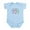 Sky Blue, variant on CafePress - On Belay! Body Suit - Baby Light Bodysuit, Size Newborn - 24 Months