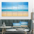 thumbnail image 1 of Design Art - Wide Blue Sky Over Beach, 1 of 3