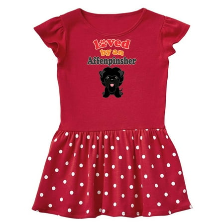 

Inktastic Affenpinscher Dog Gift Gift Toddler Girl Dress