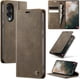 thumbnail image 1 of Funda tipo cartera para Samsung Galaxy S25 Edge, de piel, con tarjetero, soporte, cierre magnético y bloqueo RFID. TPU a prueba de golpes, compatible con S25 Edge, 1 of 8