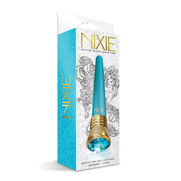 Nixie Mystic Wave Satin Classic Vibe - 10 Function Aquamarine