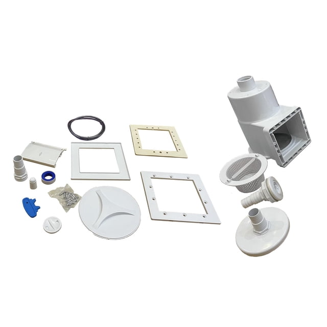 stanreset Ground Pool Skimmer Kit Durable for Parts Pool Replacement Cleaner Cleaning Style B