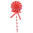 thumbnail image 2 of Christmas Candy Tree Picks with Ribbon Christmas Decorations Glitter Lollipop Candy Canes Ornaments for Xmas Tree Topper Home Vase Party Ornaments, 2 of 6