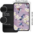 thumbnail image 2 of 1pc Center Console Armrest Cover Pad 12.6x7.5 inch Flower with Hummingbird Neoprene Car Armrest Cushion Waterproof Armrests Seat Box Cover Protector for Universal Cars Vehicles SUVs DIYDIY, 2 of 9