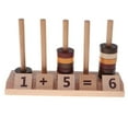 thumbnail image 2 of Matemáticas Montessori Toy de : 76pcs Material de Aprendizaje de Cálculo de Matemáticas, 2 of 9