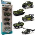 thumbnail image 2 of 5pcs Mini Military Vehicles Models Alloy Car Model Mini Diecast Car Toys, 2 of 8
