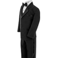 thumbnail image 2 of Black N Bianco Boy's Modern Tuxedo Dresswear Set, 2 of 6