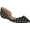 Black Dot, variant on Journee Womens Cortni Slip On Pointed Toe D'Orsay Flats, Widths Available