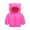 Hot Pink, variant on Odeerbi Baby Boys Girls Coats Winter Outerwear Jackets Cute Jacket Kids Light Down With Ear Hoodie Spring Clothes Infant Children's Clothing