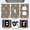 thumbnail image 3 of Light Switch Cover Switch Plate Outlet Cover Plug Cover for Electrical Duplex Outlets Cute Tiger Face Pattern, 3 of 6