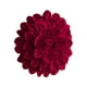 thumbnail image 2 of Funda de almohada con diseño de flores en 3D, funda de terciopelo para cojín navideño, diseño floral Redonda roja, 2 of 9